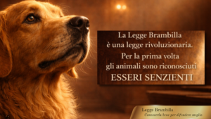 Legge Brambilla animali esseri senzienti